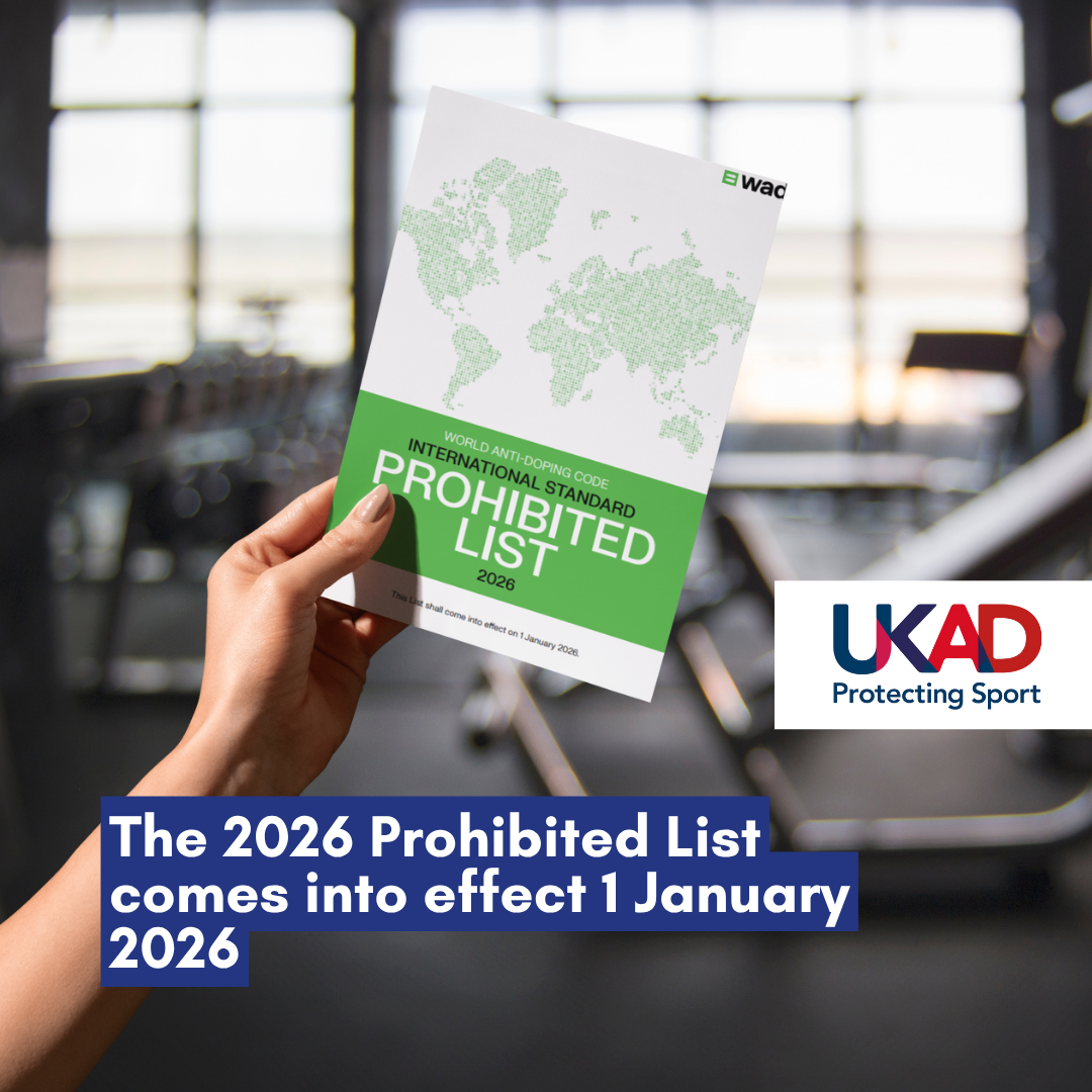 The 2026 Prohibited List: What you need to know